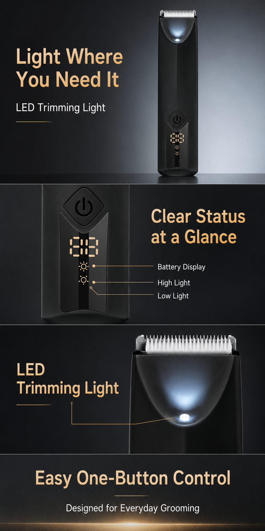 AIMEI HC-W029 body trimmer OEM product detail image A.